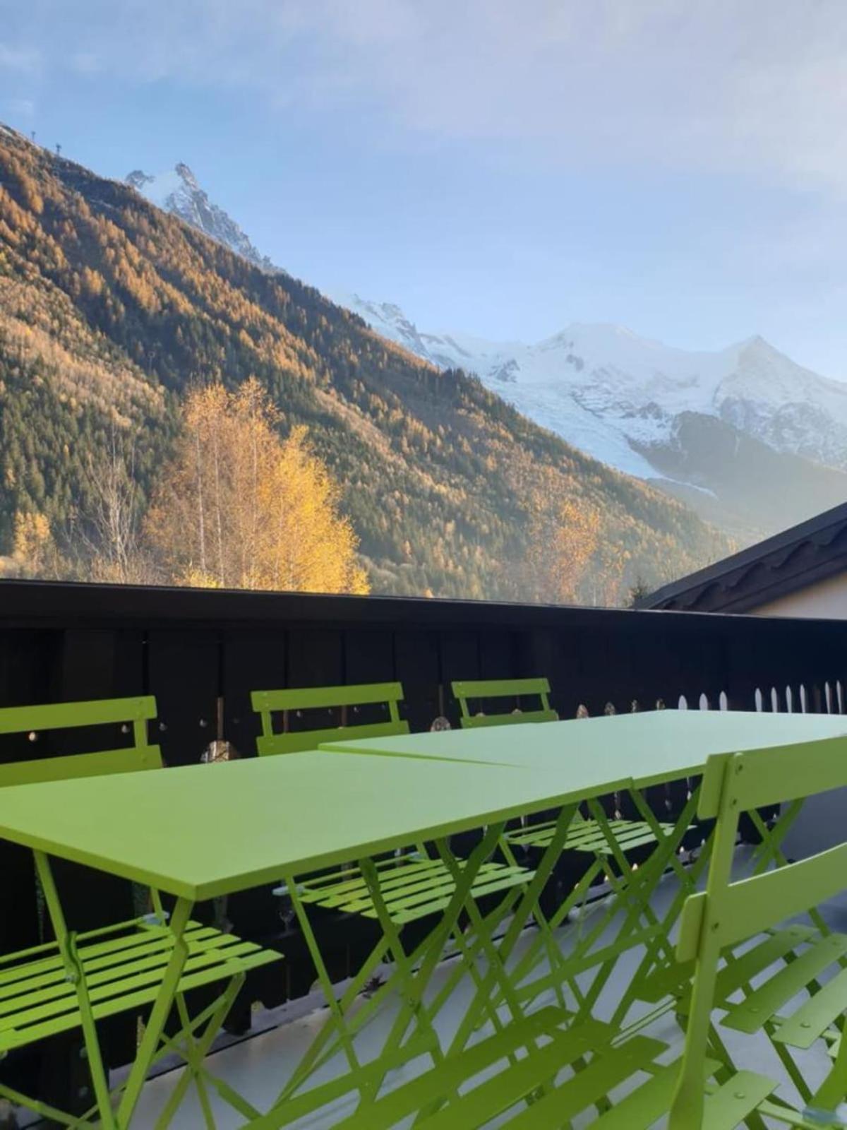 Mont Blanc View Apt In The Heart Of Chamonix Exteriér fotografie